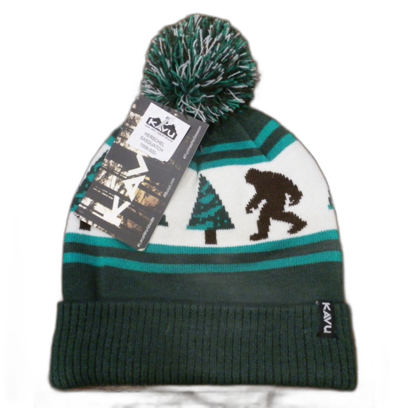 Kavu Sasquatch Big Foot Pom Beanie Hat Cap NWT - Picture 1 of 2